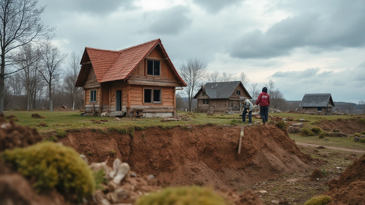 Типы фундаментов и их параметры