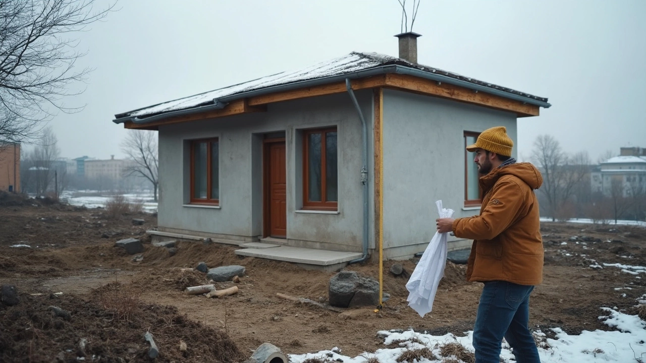 Высота цоколя одноэтажного дома: сколько сантиметров реально нужно?
