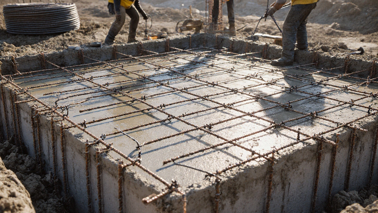 Сколько арматуры нужно на фундамент 10 на 10 метров: точный расчет для дома