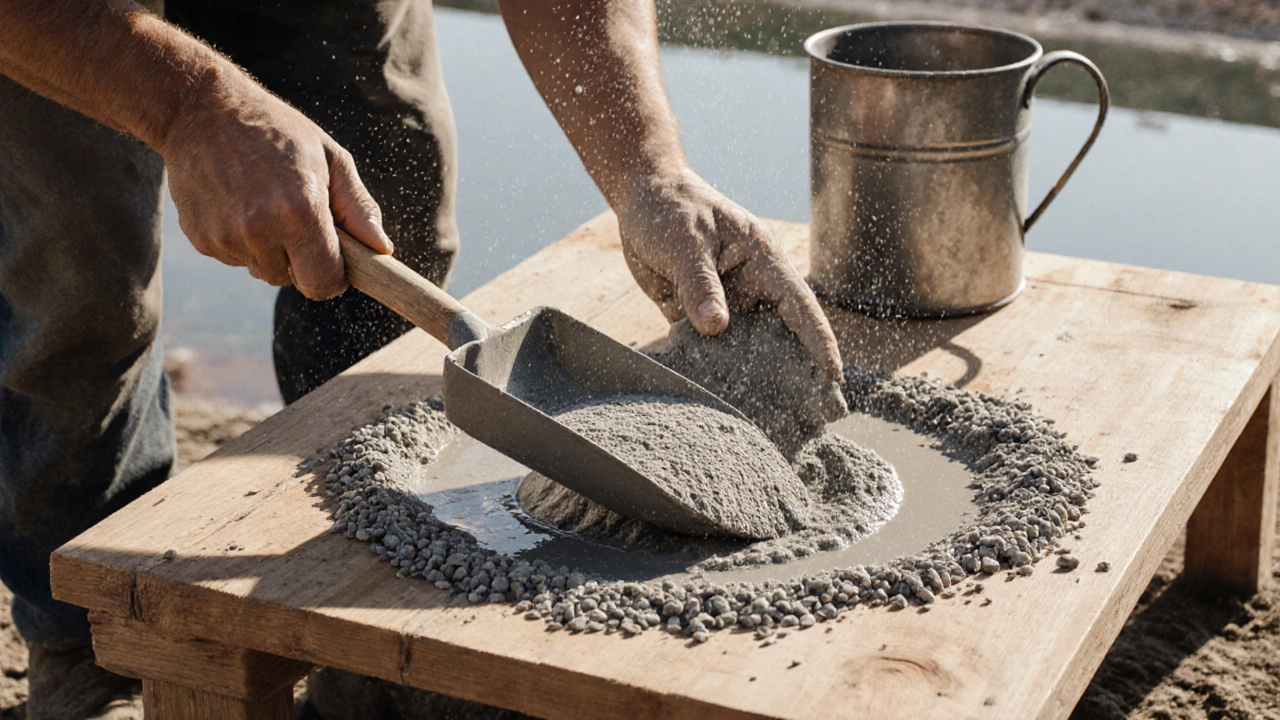 Как сделать крепкий бетон своими руками: пропорции, замес и советы от практика