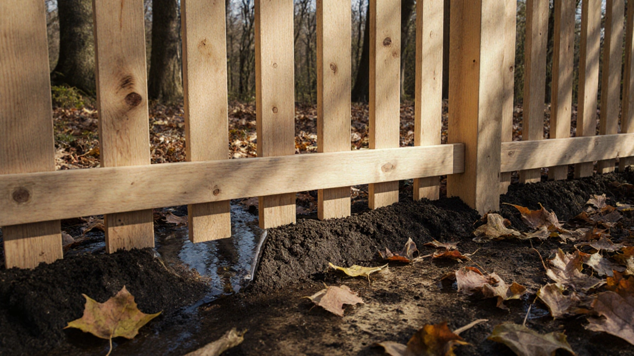 Нужно ли оставлять зазор между забором и землей и зачем это нужно