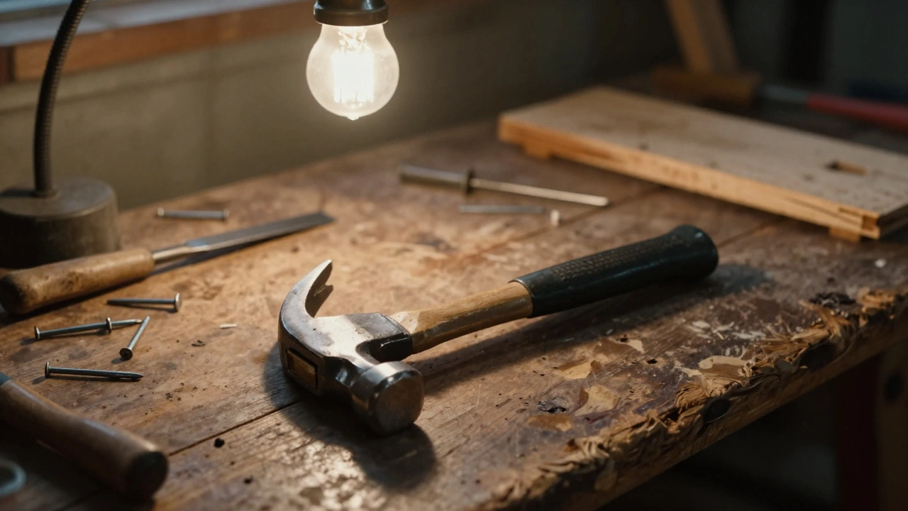 Как называется самый распространенный ударный инструмент в строительстве?