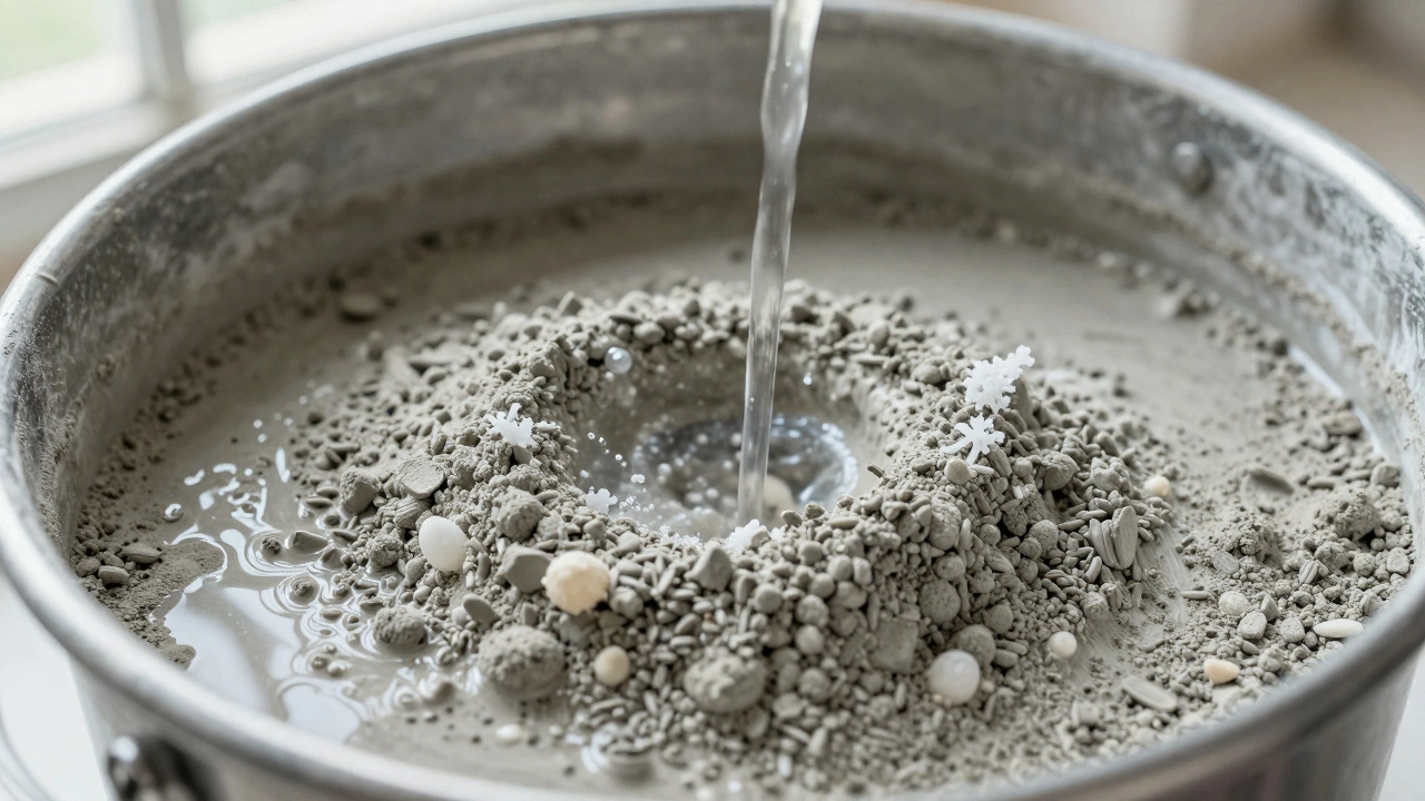 Что в цементе заставляет его затвердевать: простой разбор химии бетона