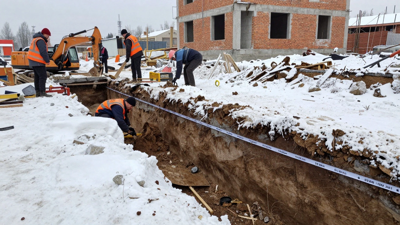 Сколько сантиметров копать под фундамент: точные нормы для разных типов грунтов и домов